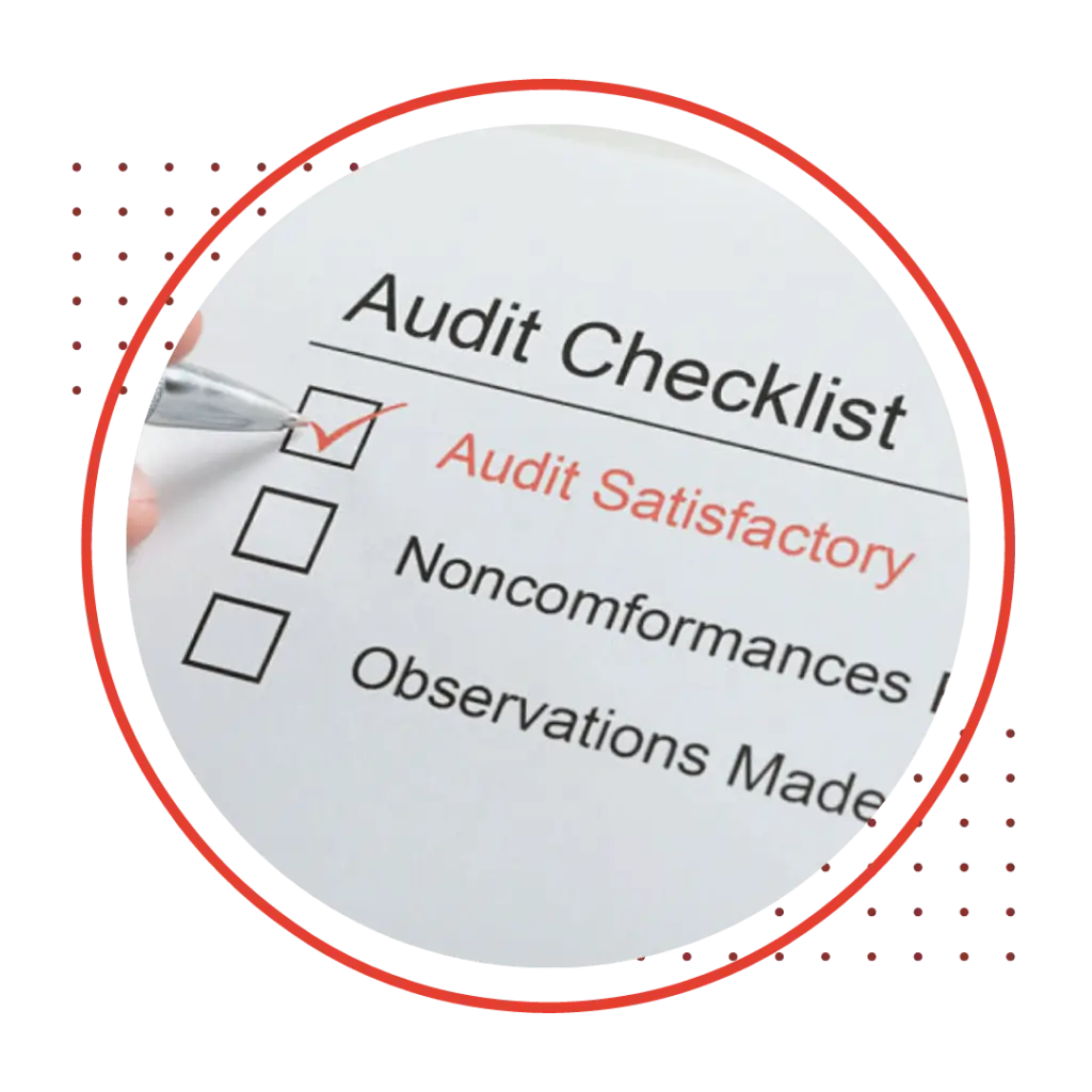 Earned Recognition - Audit Checklist